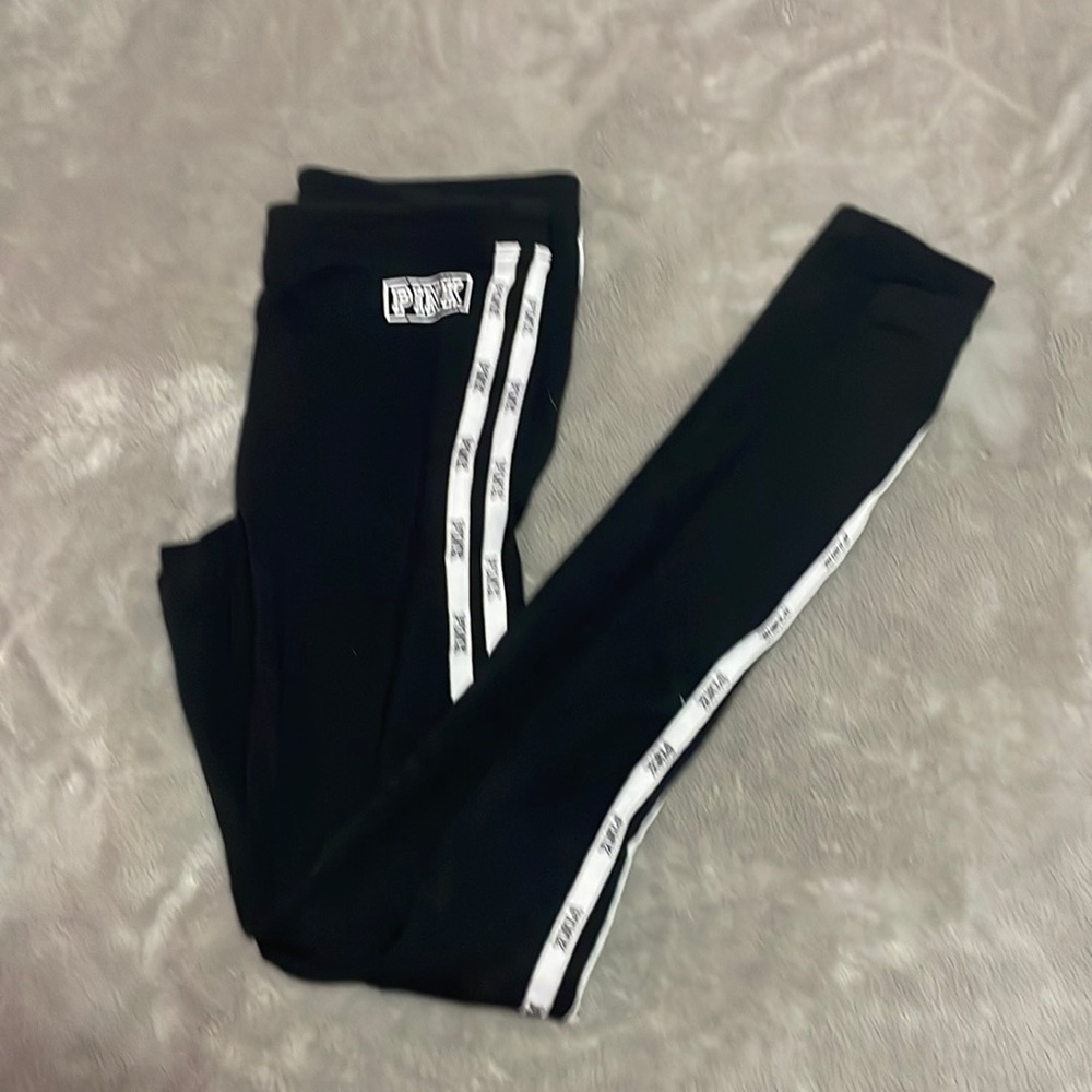 Black & White PINK Leggings
